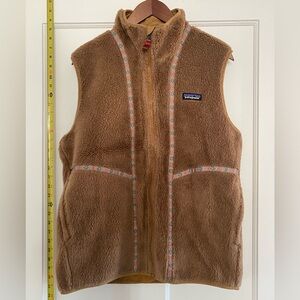 Patagonia Fleece Woolyester Pile Vest - Patagonia Western Vest / Holiday Vest